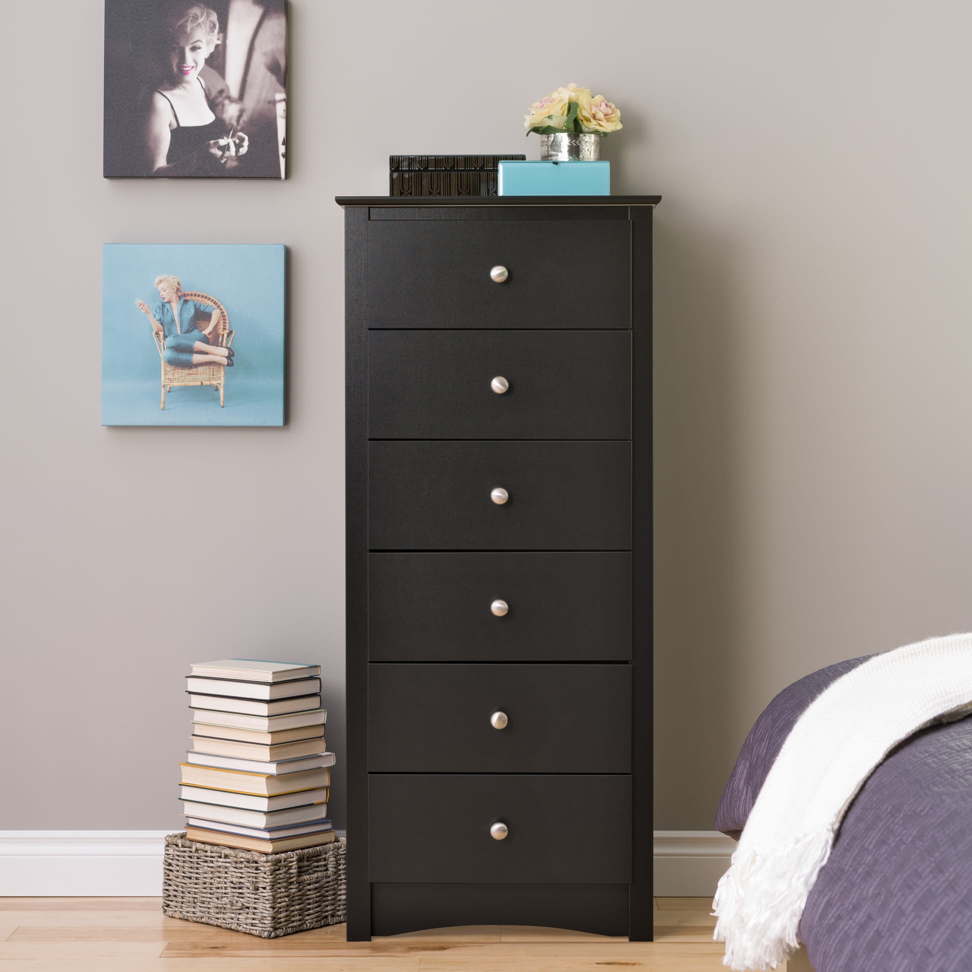 Sonoma 6 Drawer Tall Chest By Prepac