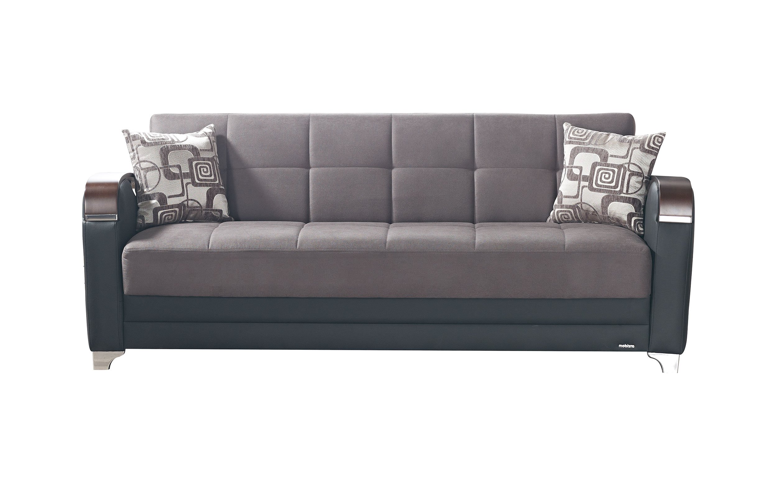 Etro Vintage Gray Fabric Sofa Bed by Mobista