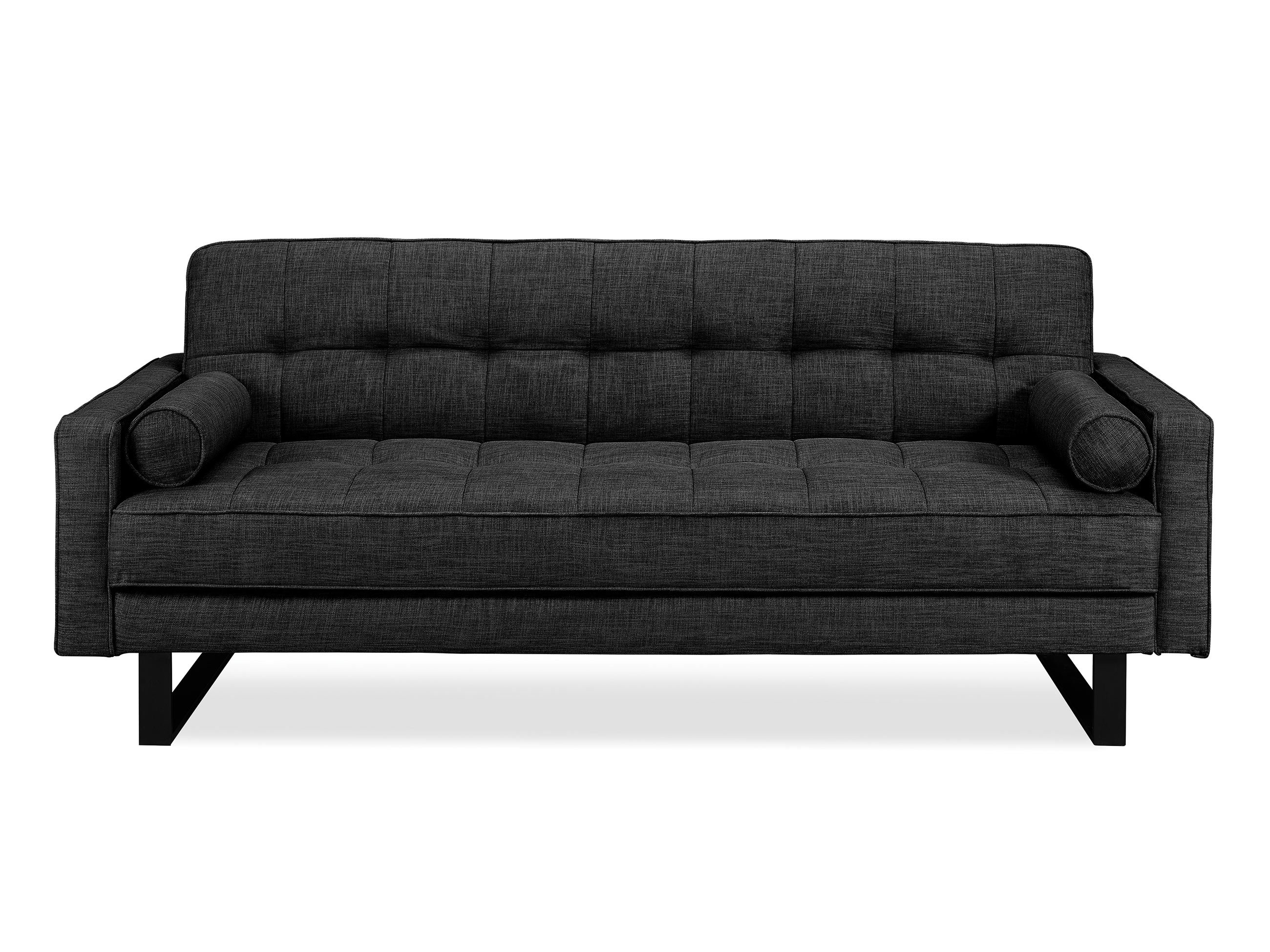 Medina Convertible Sofa Charcoal Grey by Serta Lifestyle