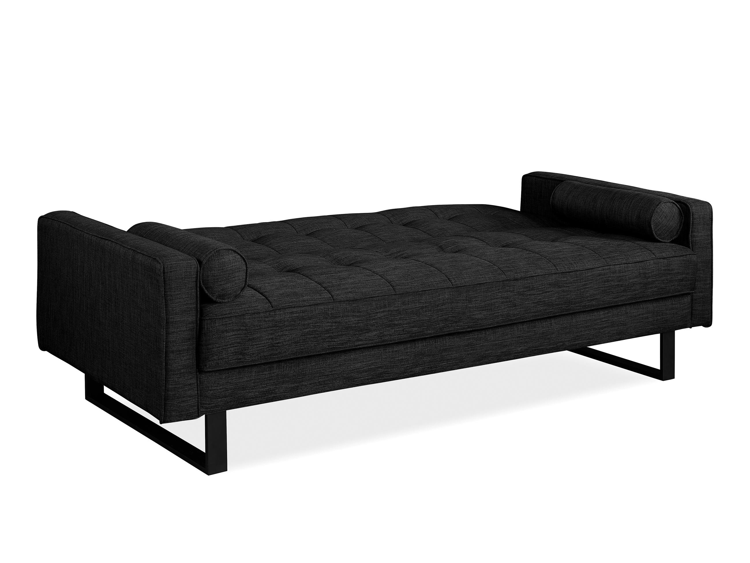 Medina Convertible Sofa Charcoal Grey by Serta Lifestyle