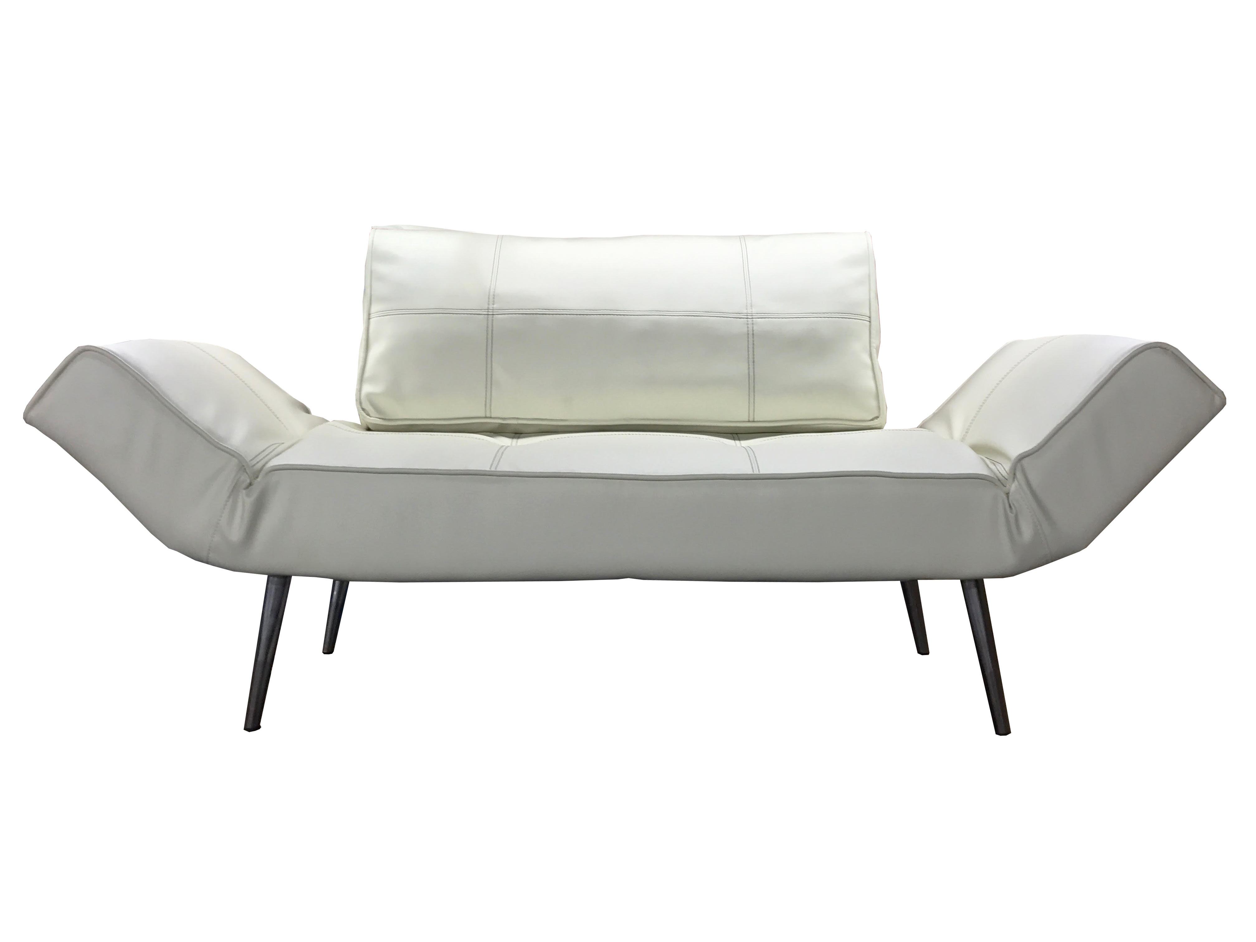 Corona Sofa Bed f White by Prestige Furnishings