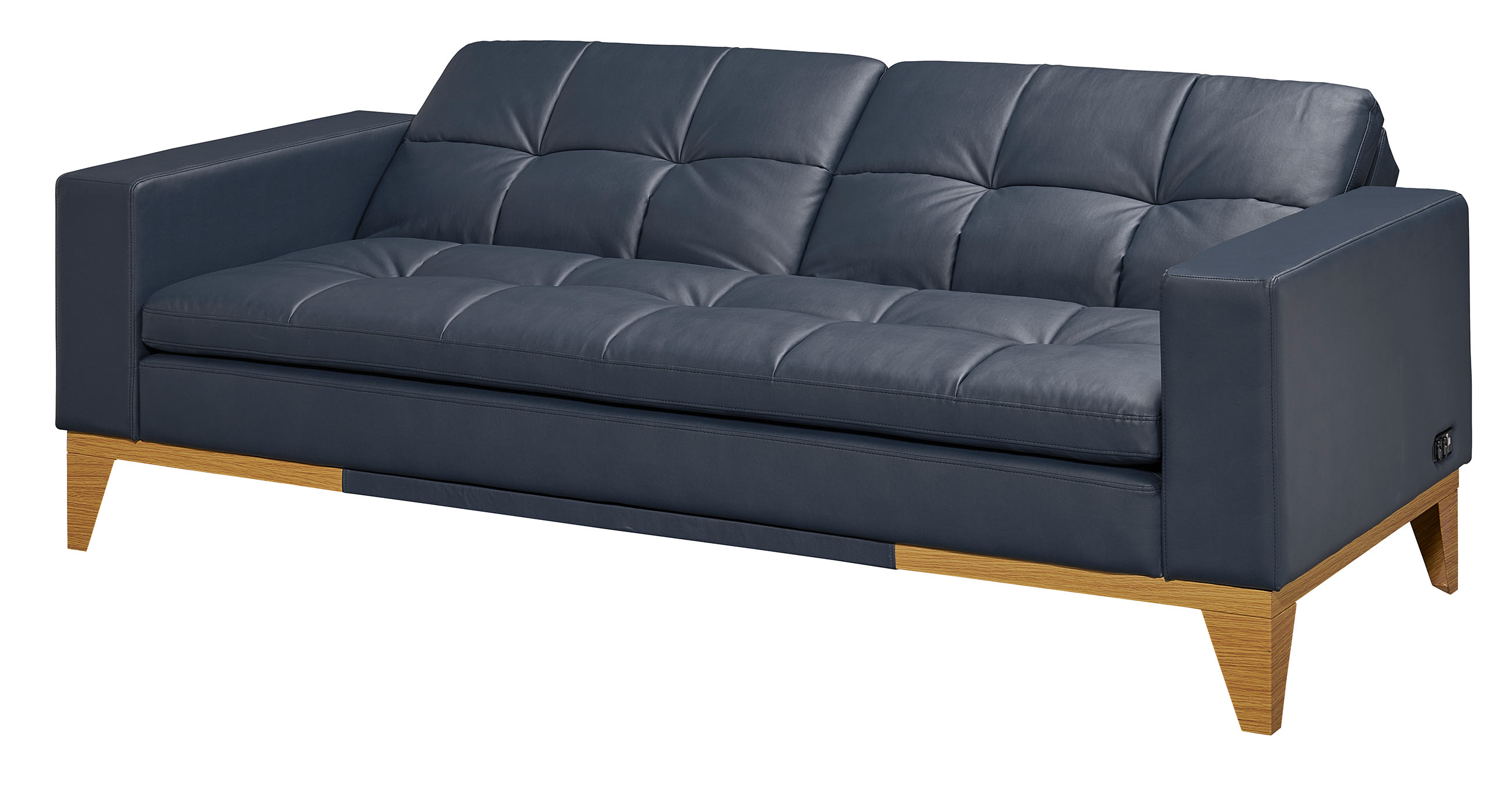 Westridge Convertible Sofa Navy by Serta Lifestyle