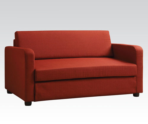 Conall Red Sofa Bed BY ACME