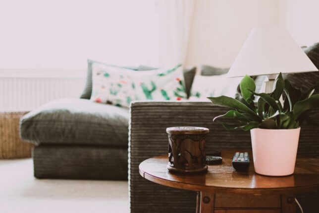 A Living Room with a Sofa