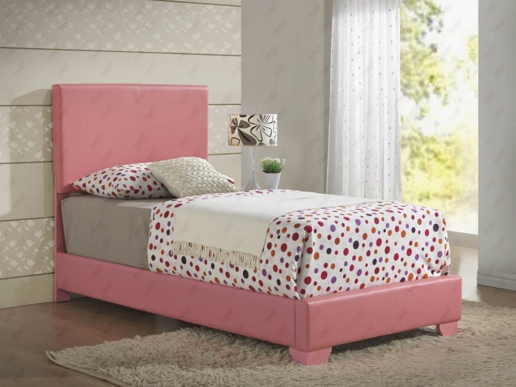 Upholstered Bed Pink by Glory Furniture
