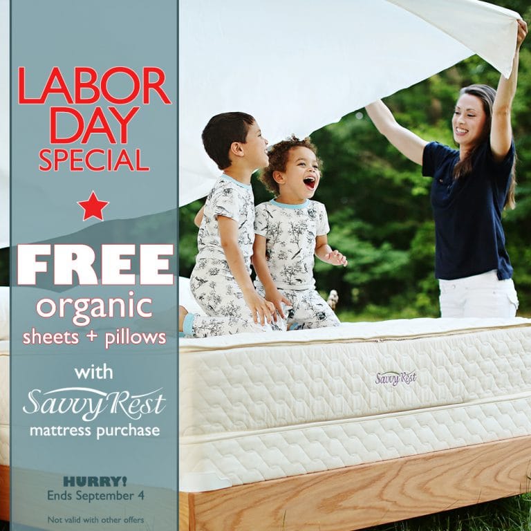 Labor Day Promo by Savvy Rest