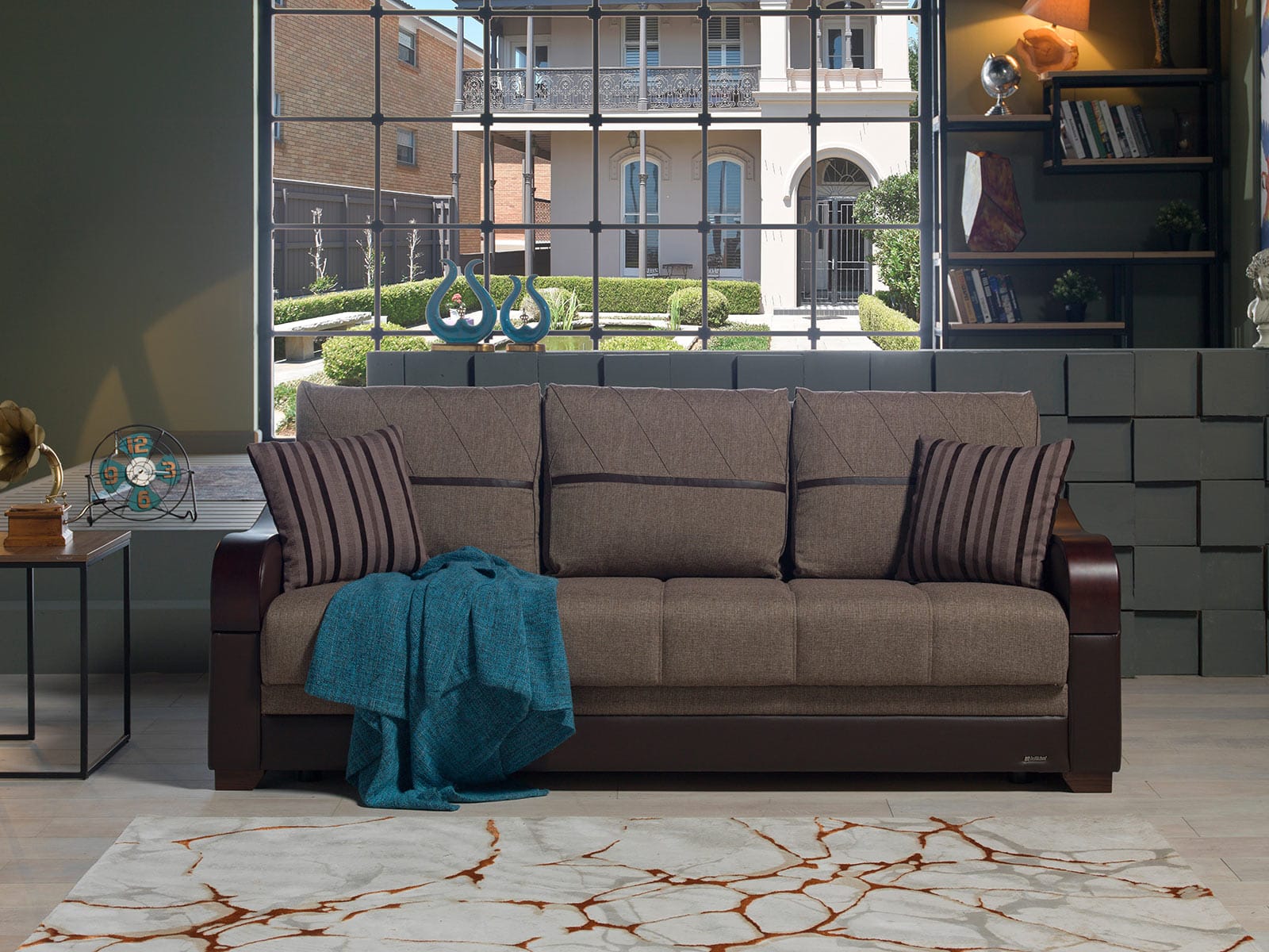 Bennett Redeyef Brown Convertible Sofa Bed