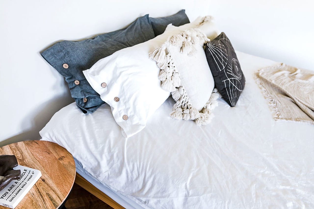 A Mattress with a Bed Protector