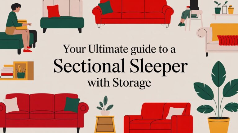 Your Ultimate Guide To A Sectional Sleeper With Storage