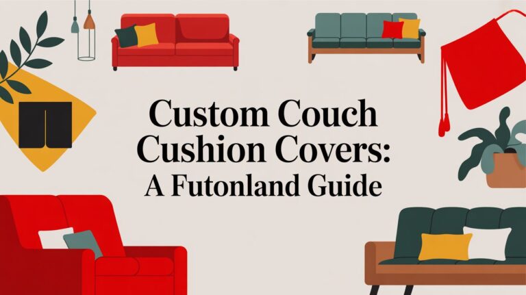 Custom Couch Cushion Covers: A Futonland Guide
