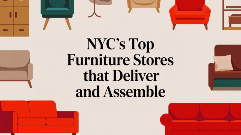 NYC’s Top Furniture Stores That Deliver and Assemble