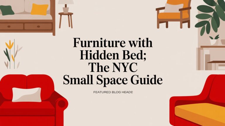 Furniture With Hidden Bed: The NYC Small Space Guide