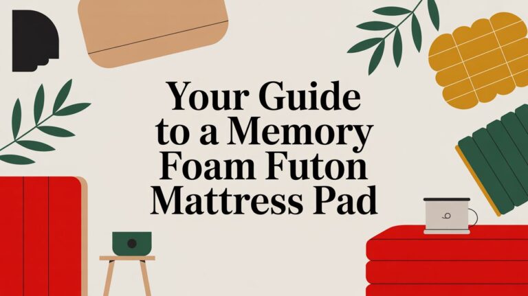 Your Guide to a Memory Foam Futon Mattress Pad in 2026