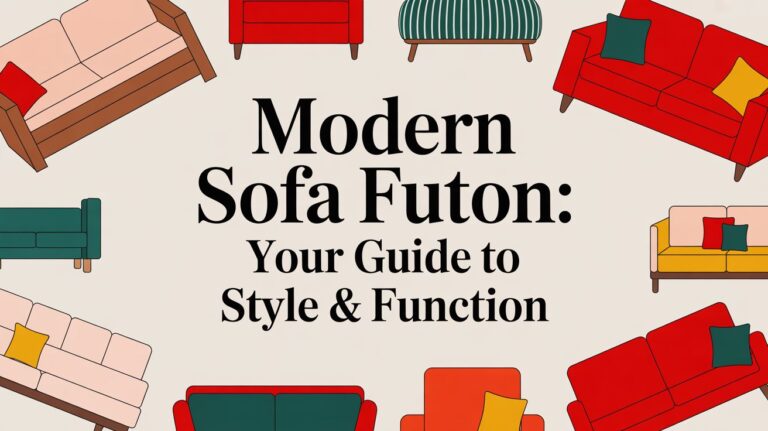 Modern Sofa Futon: Your Guide to Style & Function