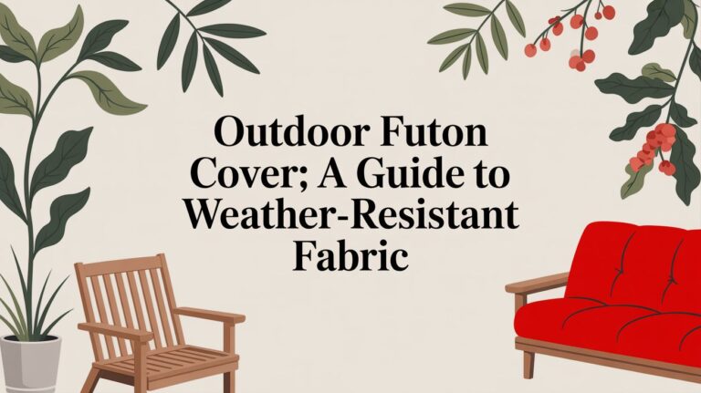 Outdoor Futon Cover: A Guide to Weather-Resistant Fabric