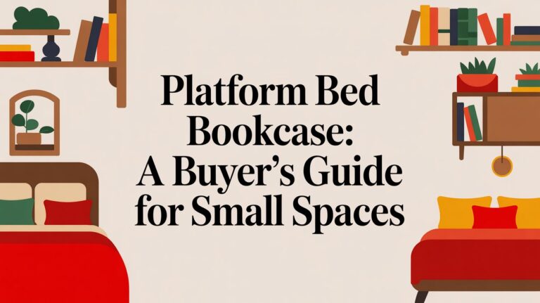 Platform Bed Bookcase: A Buyer’s Guide for Small Spaces