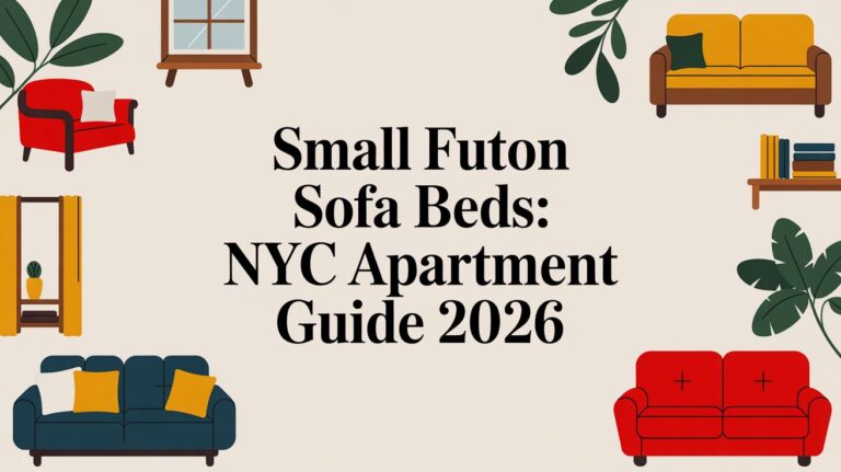 Small Futon Sofa Beds: NYC Apartment Guide 2026