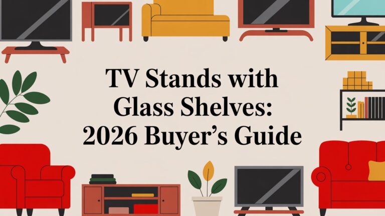 TV Stands with Glass Shelves: 2026 Buyer’s Guide