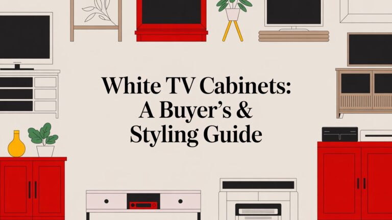 White TV Cabinets: A Buyer’s & Styling Guide