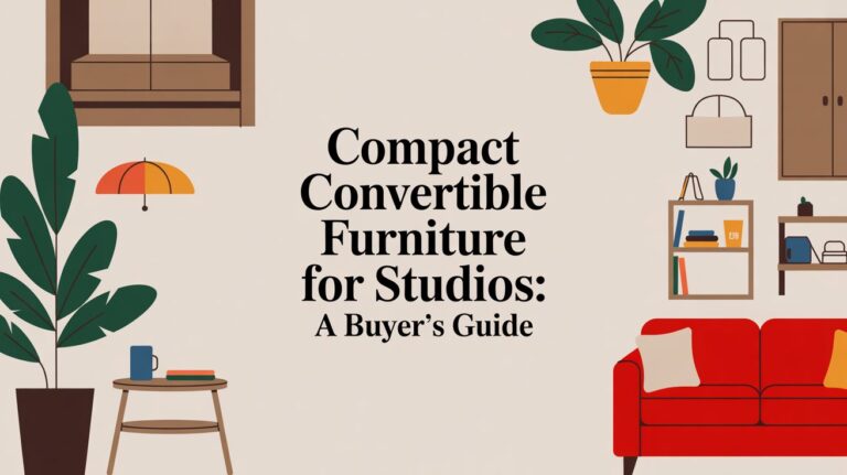 Compact Convertible Furniture for Studios: A Buyer’s Guide