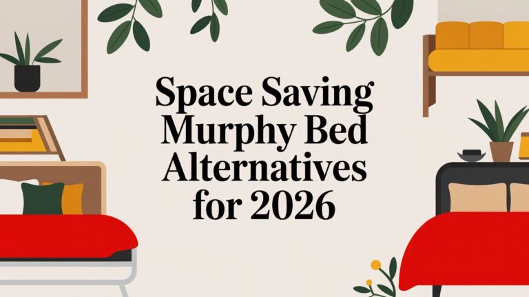 Space Saving Murphy Bed Alternatives for 2026