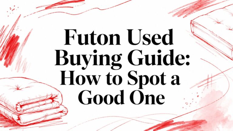 Futon Used Buying Guide: How to Spot a Good One
