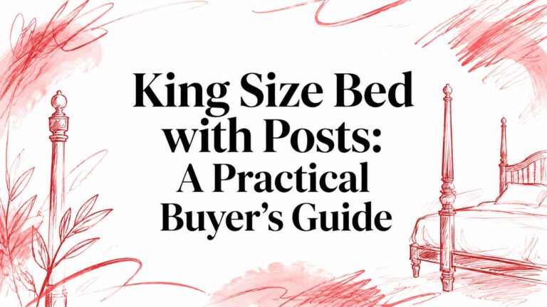King Size Bed with Posts: A Practical Buyer’s Guide