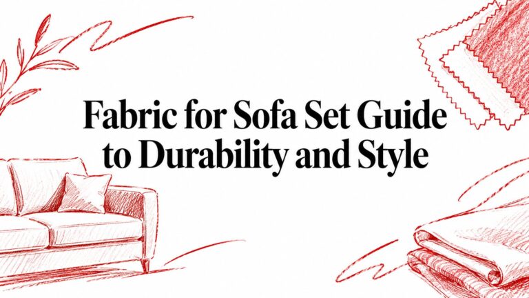 Fabric for Sofa Set Guide to Durability and Style