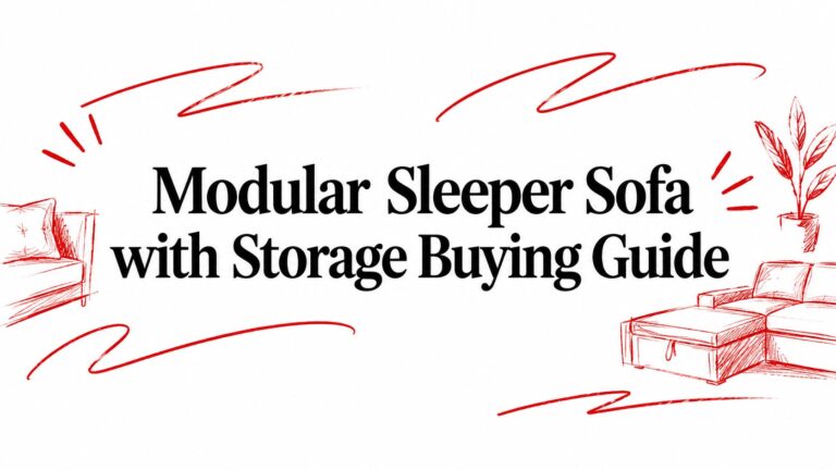 Modular Sleeper Sofa with Storage Buying Guide