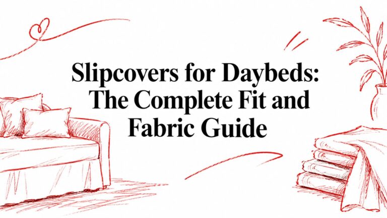 Slipcovers for Daybeds: The Complete Fit and Fabric Guide