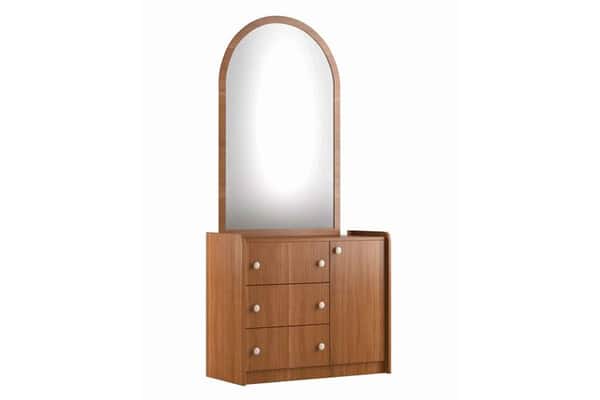 G-30 3 Drawers Dresser w/Mirror at Futonland