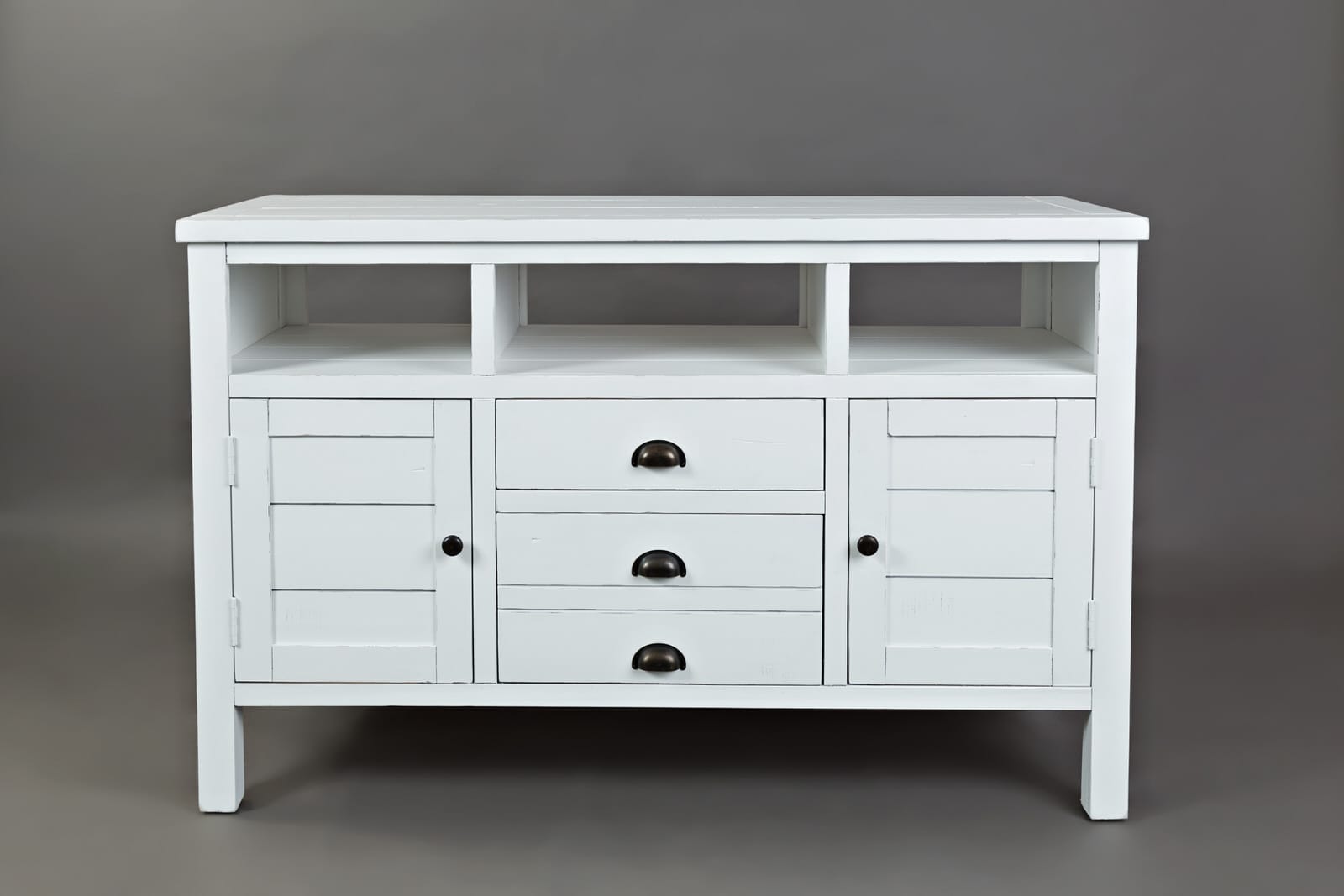 Artisan S Craft Weathered White 50 Inch Media Console By Jofran