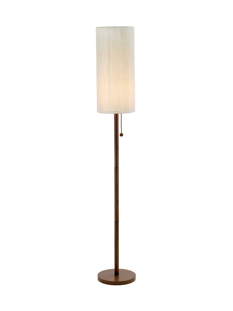 Hamptons Floor Lamp Walnut By Adesso Furniture