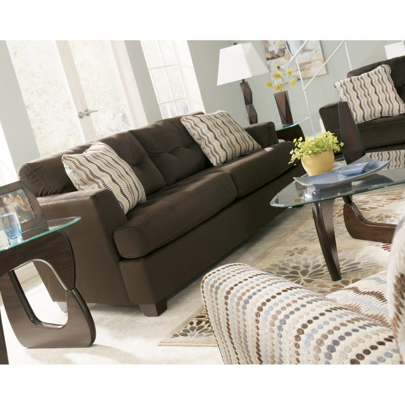 Dallas Chocolate Sofa Signature Design By Ashley Furniture