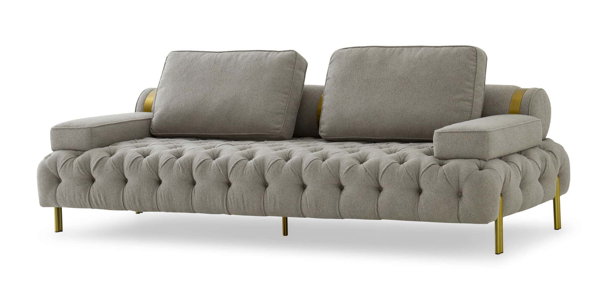 Divani Casa Ladera Fabric Sofa - Thumbnail 2