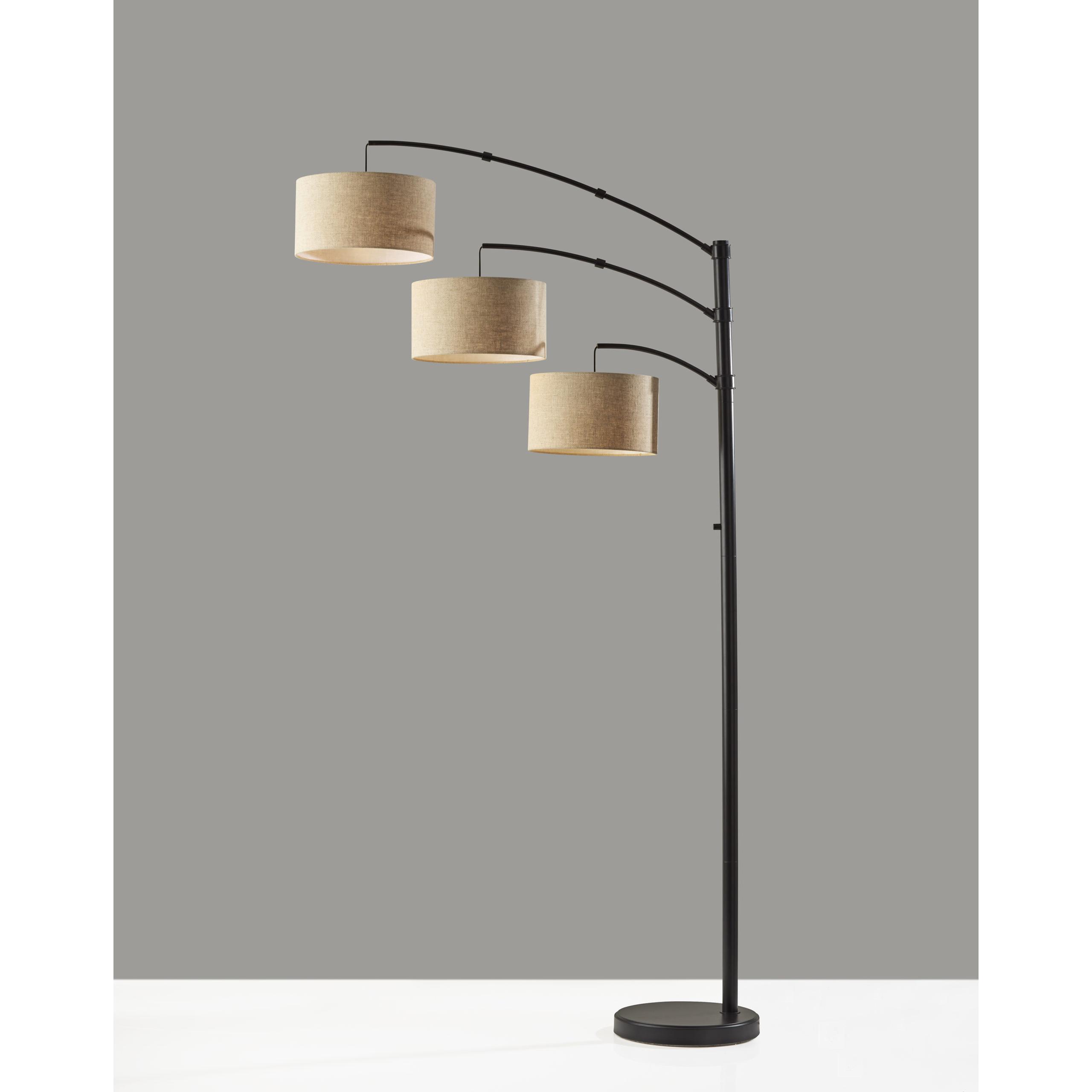 Cabo Dark Bronze Arc Lamp by Adesso Furniture