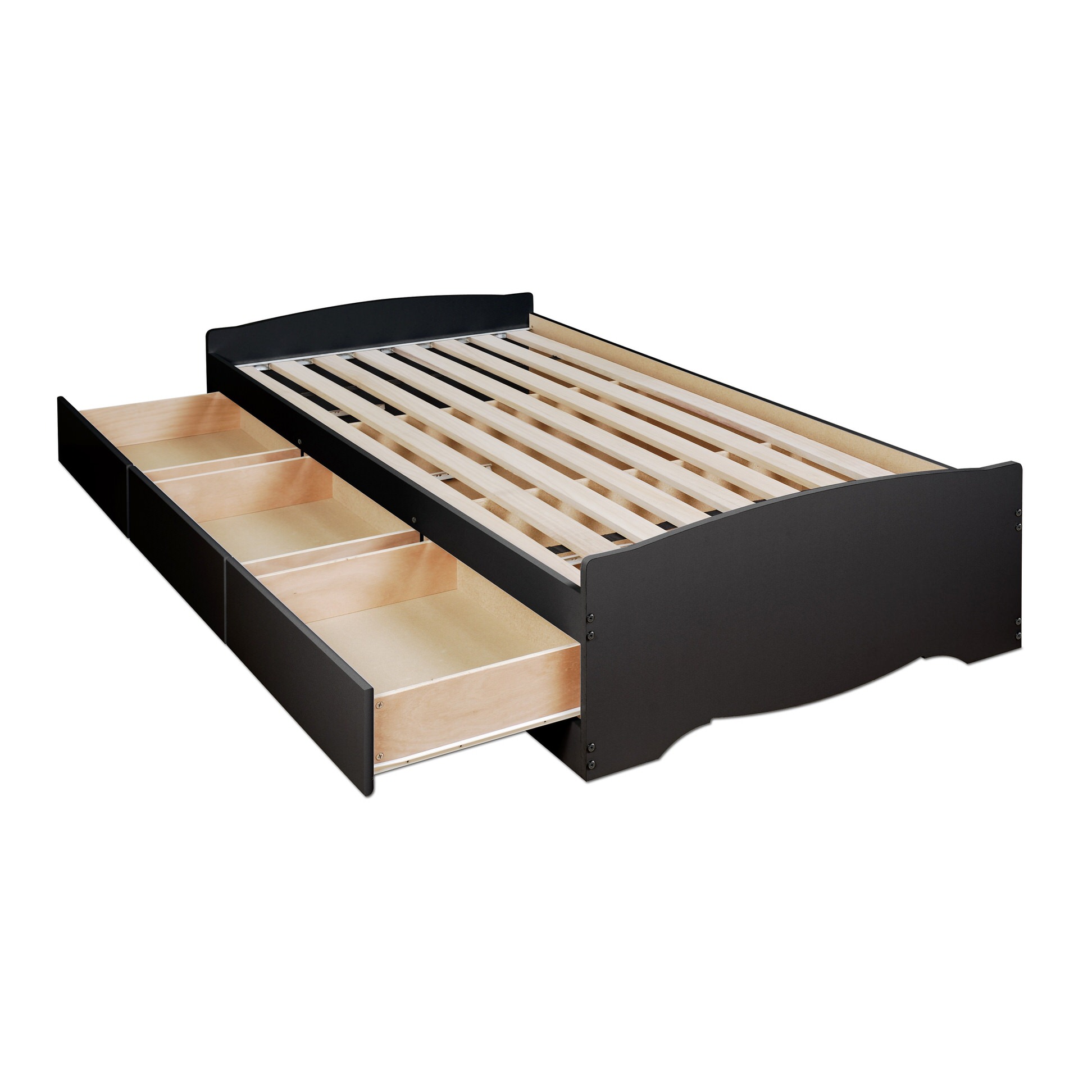Twin Platform Storage Bed - Thumbnail 5