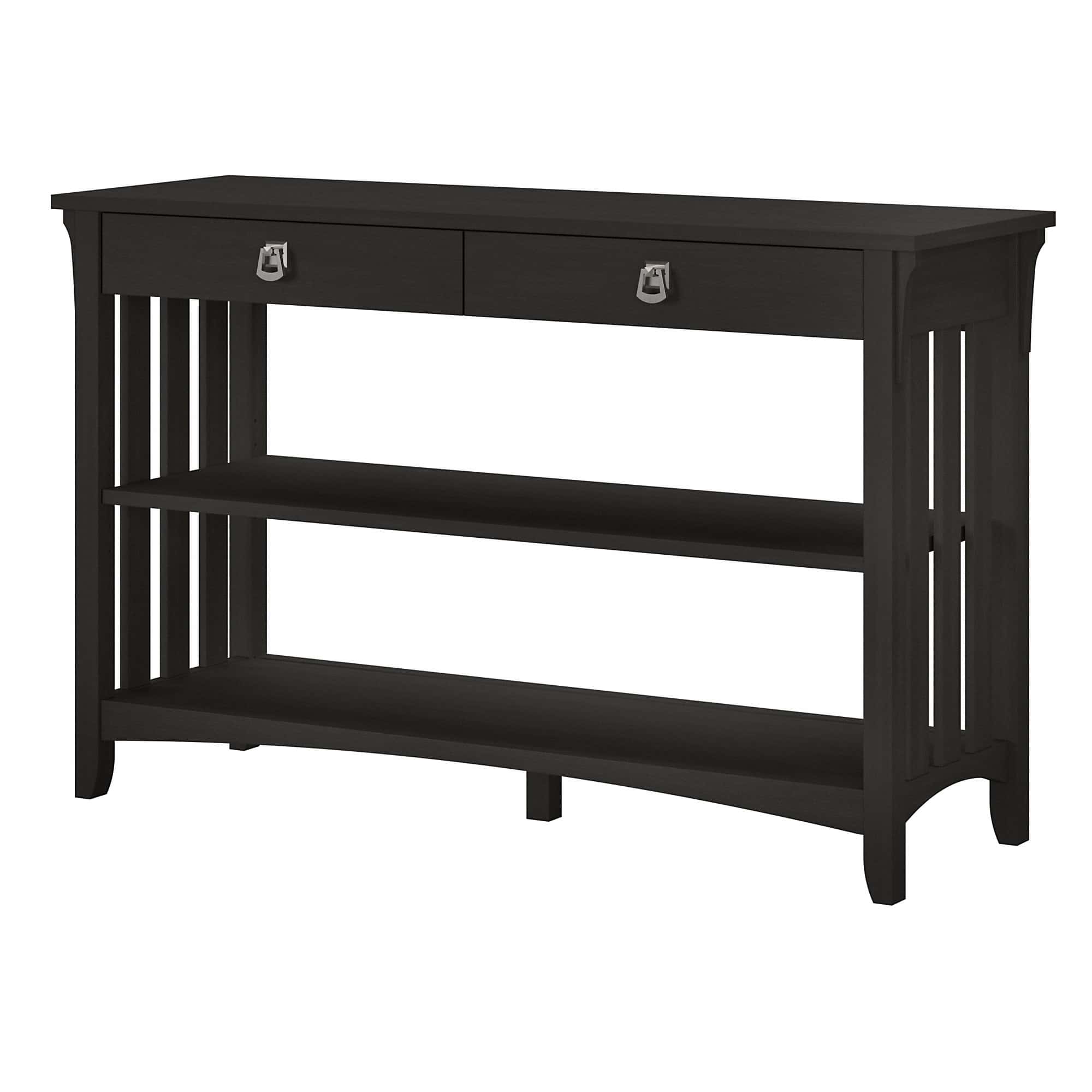 Salinas Console Table w/Drawers & Shelves by Bush Furniture