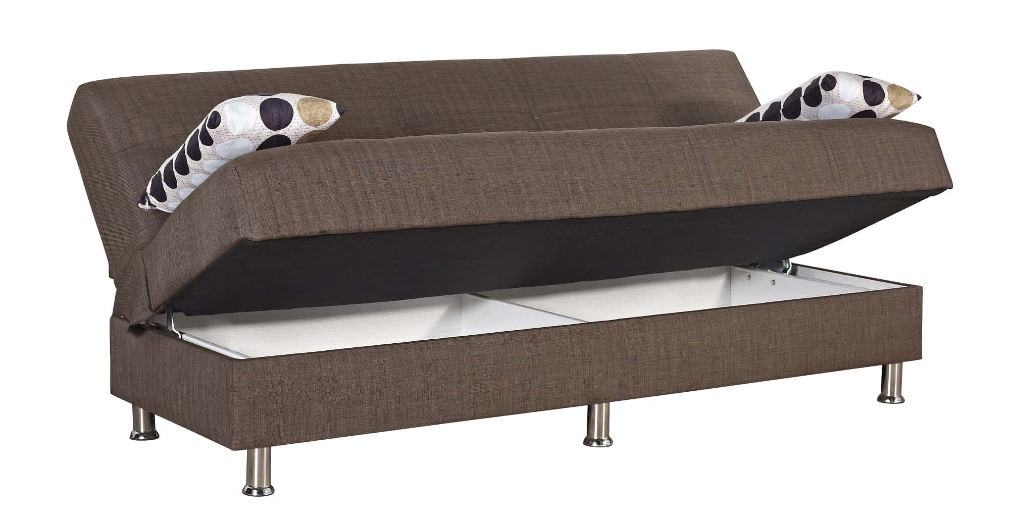Berlin Brown Sofa Bed by Empire Furniture USA