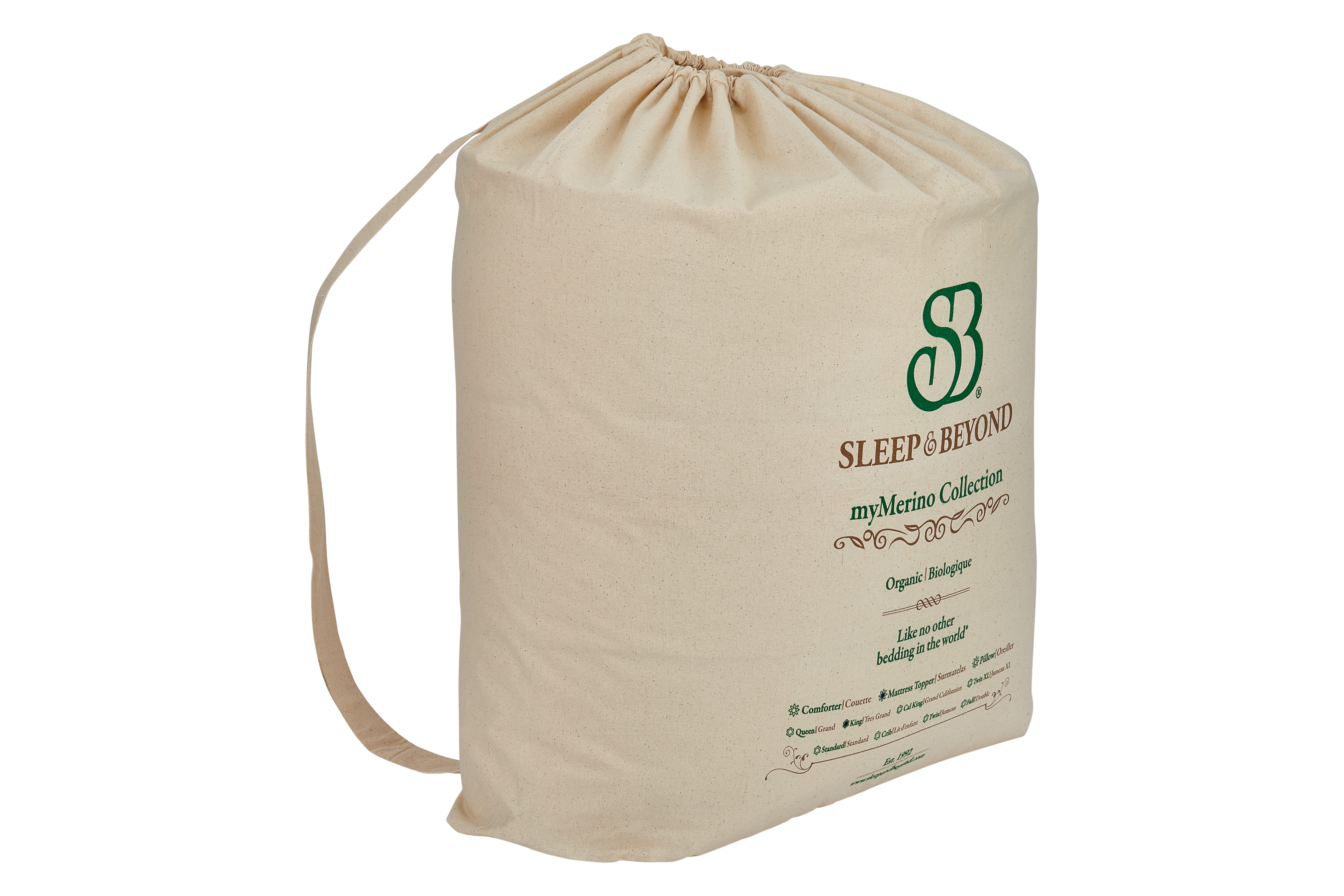 Organic Merino Wool Comforter - Thumbnail 2