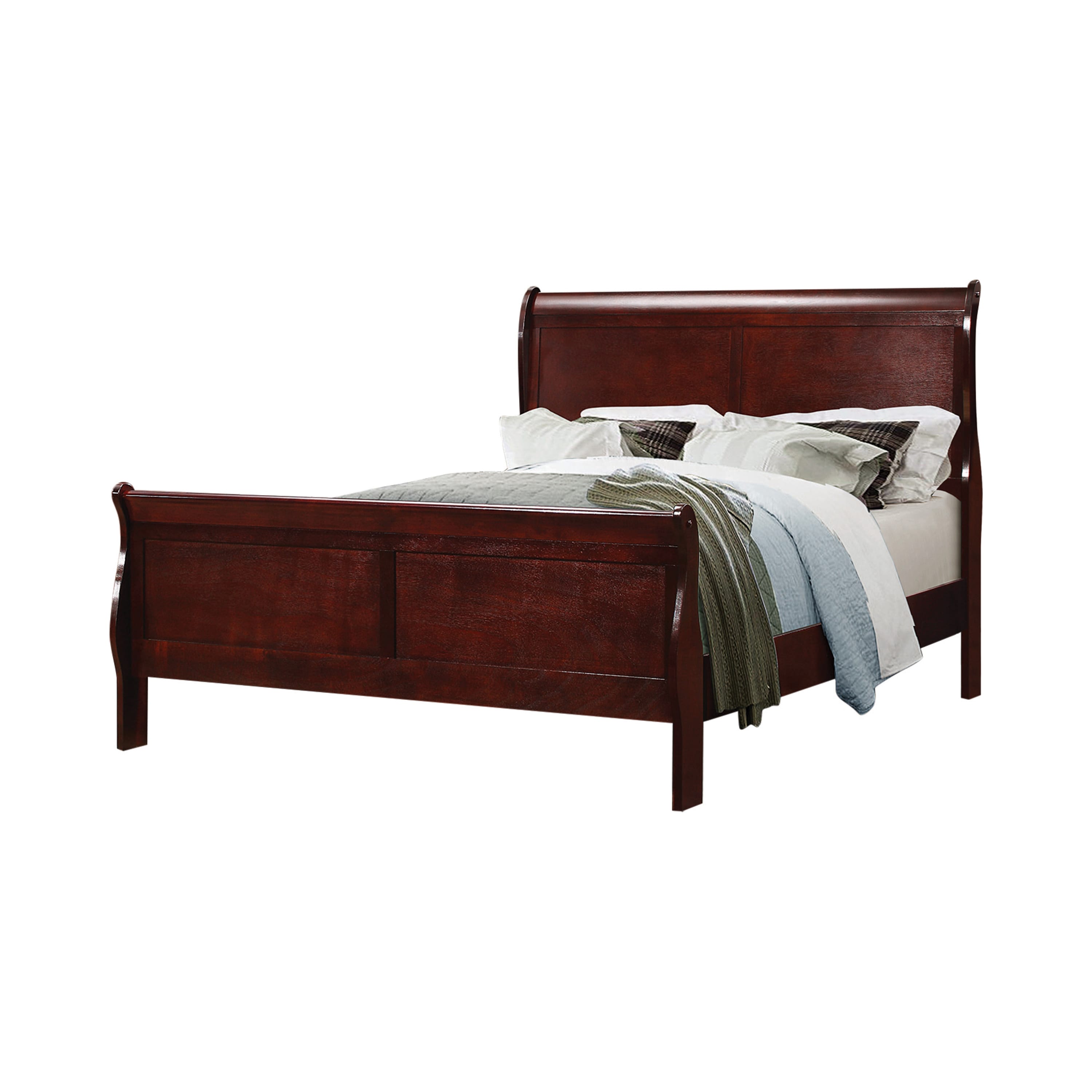 Louis Philippe Cherry Bedroom Set By Coaster Fine Furniture