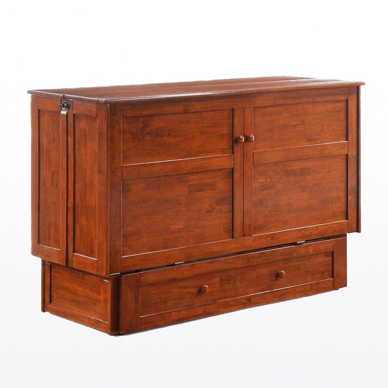 Clover Queen Murphy Cabinet Bed Cherry By Night Day Furniture