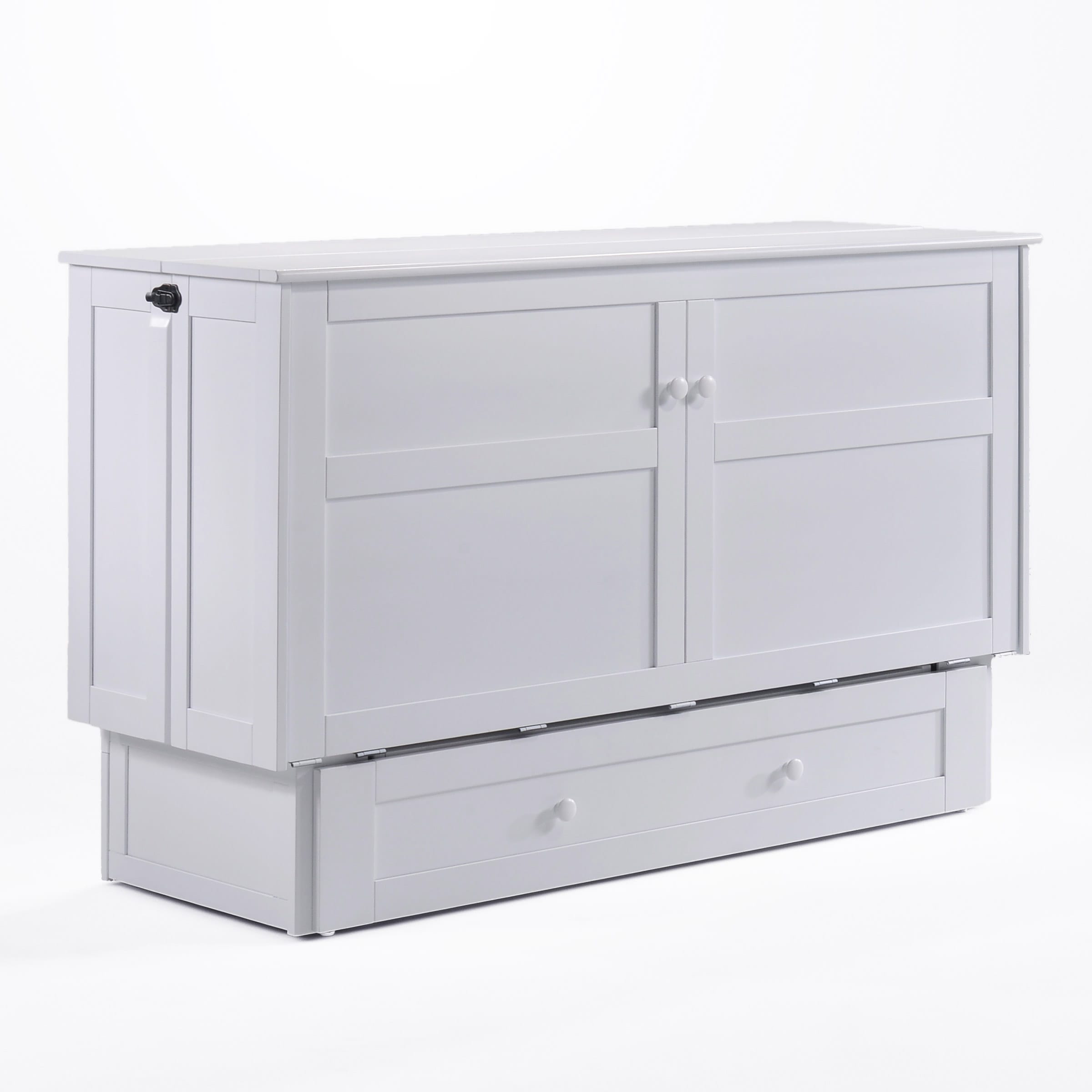 Clover Queen Murphy Cabinet Bed White By Night Day Furniture
