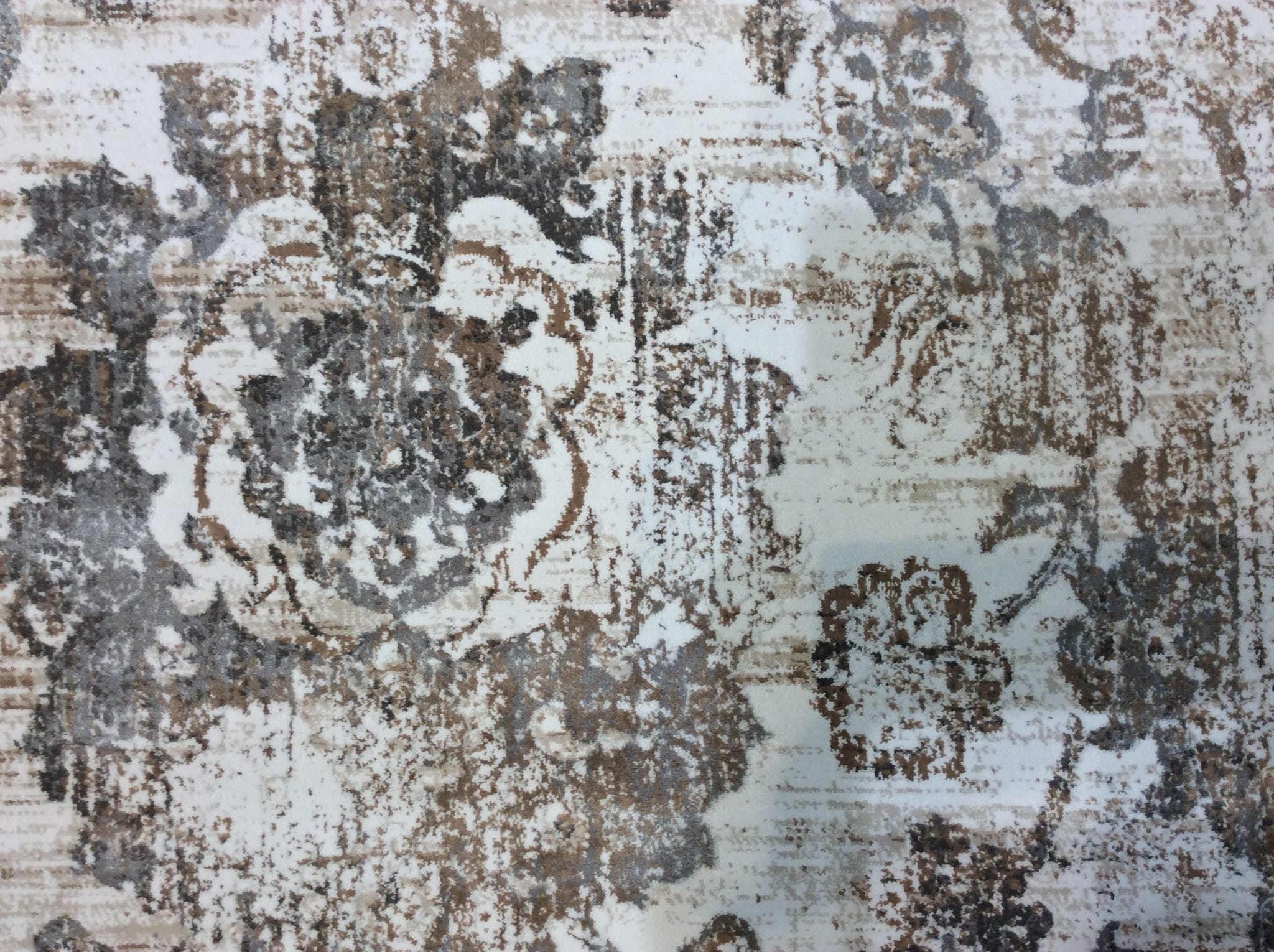 Crete Ivory/Mist Escape Area Rug by KAS Rugs