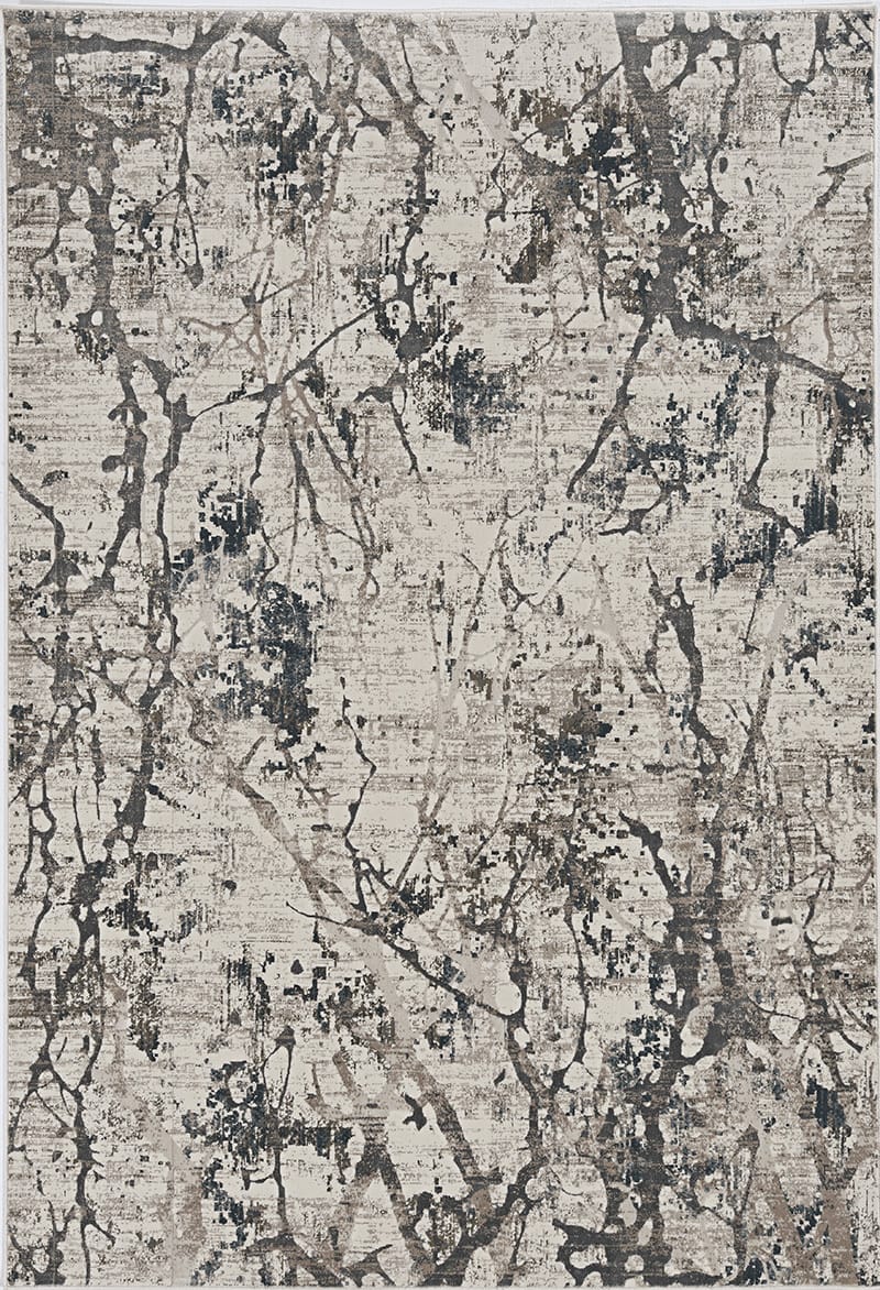 Crete Ivory/Mist Escape Area Rug by KAS Rugs