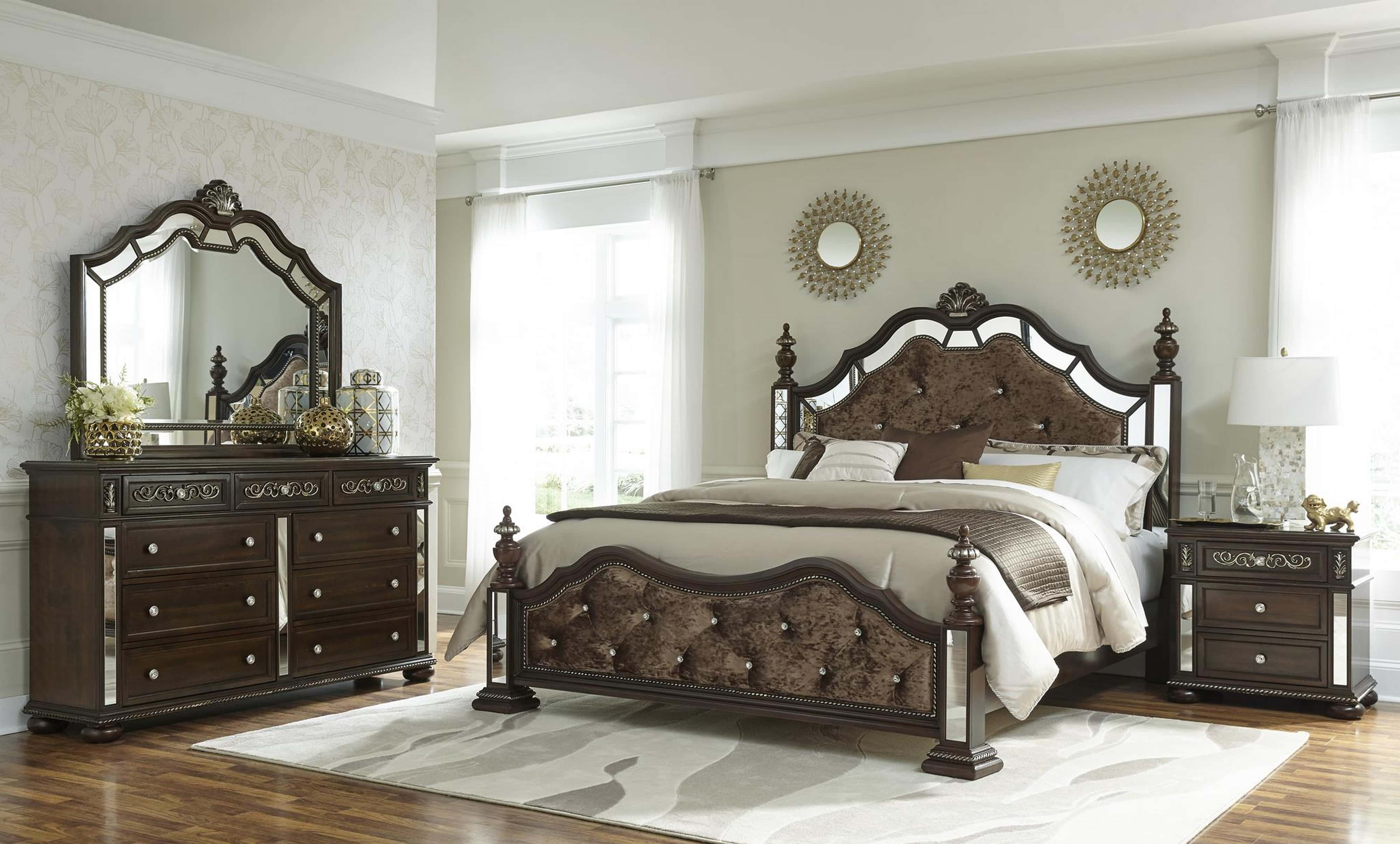 Diana Black Bedroom Set By Global Furniture