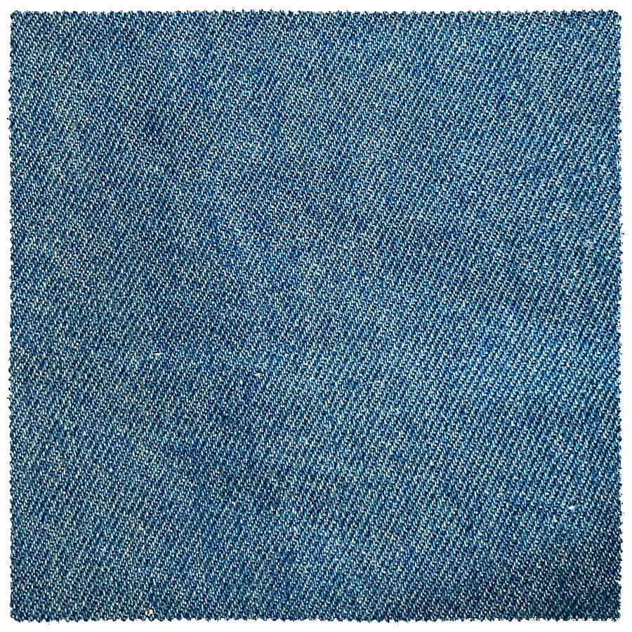Sample Swatch for Premium Denim Medium Washed Blue Fabric by Prestige