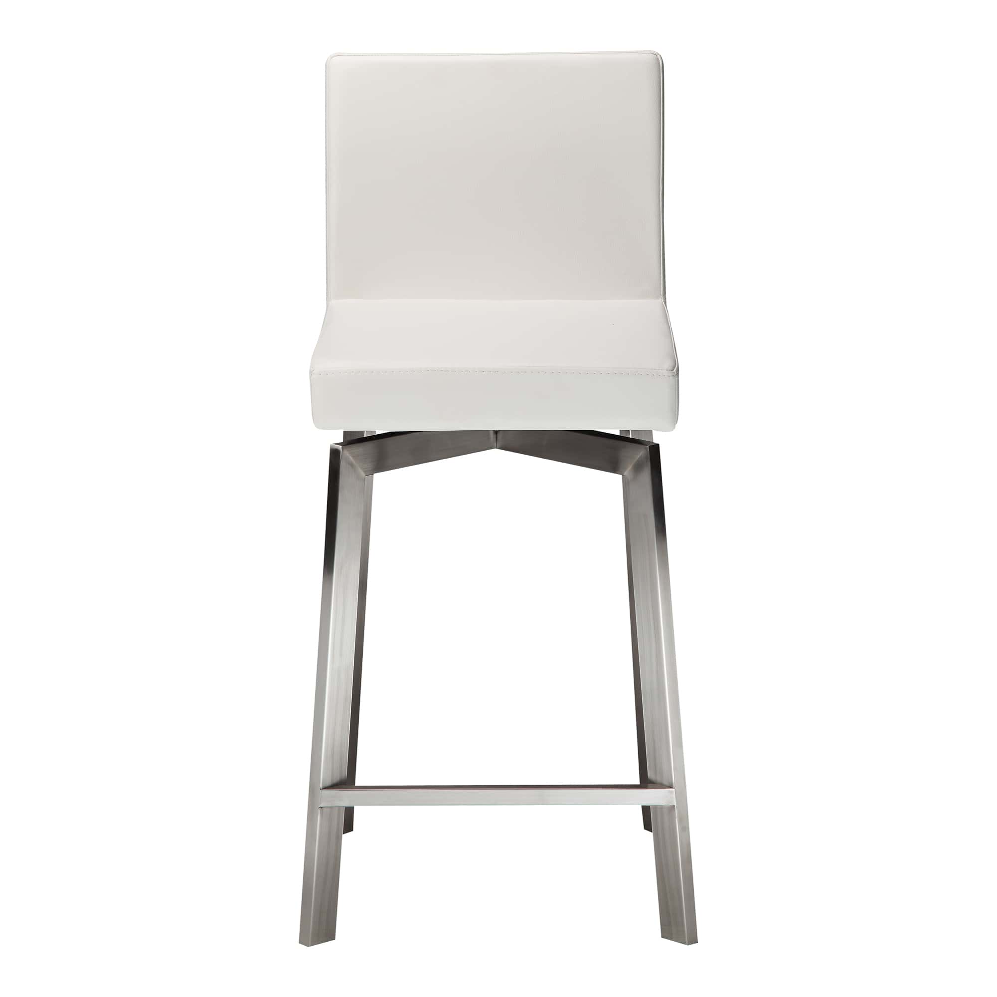 Giro Swivel Counter Stool White by Moe's Home Collection