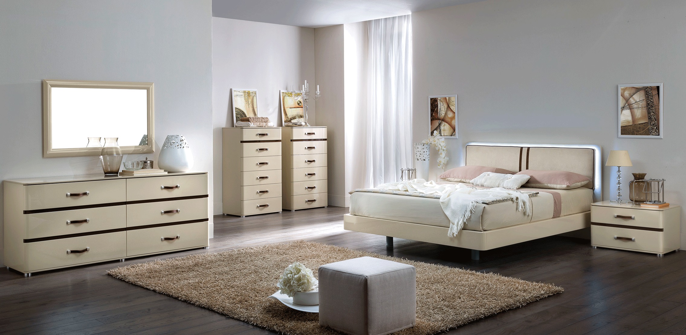 Altea Ivory Bedroom Set by ESF