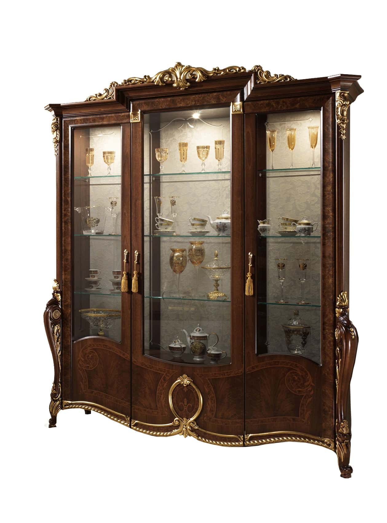 ESF Furniture Arredoclassic Italy Donatello 3-Door China Cabinet